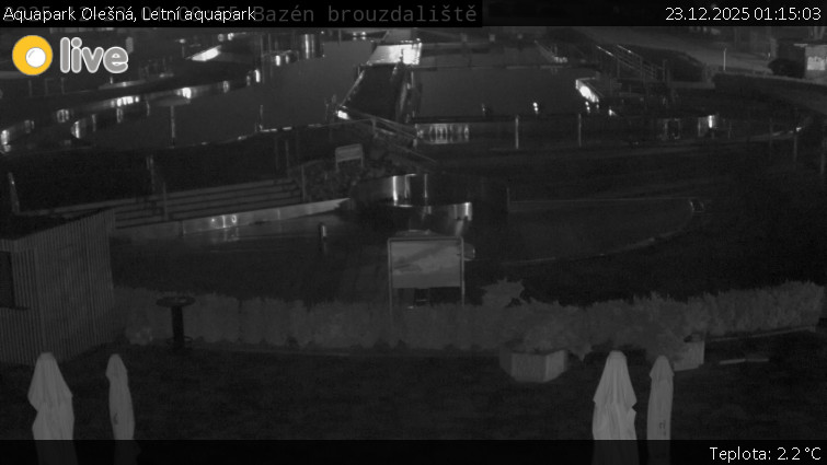 Aquapark Olešná - Letní aquapark - 23.12.2025 v 01:15