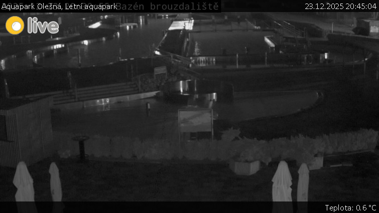 Aquapark Olešná - Letní aquapark - 23.12.2025 v 20:45