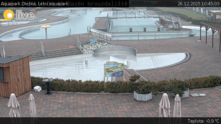 Aquapark Olešná - Letní aquapark - 26.12.2025 v 10:45