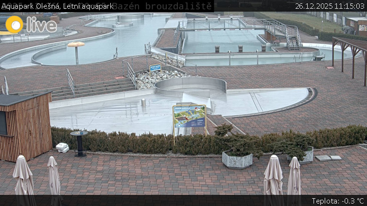 Aquapark Olešná - Letní aquapark - 26.12.2025 v 11:15