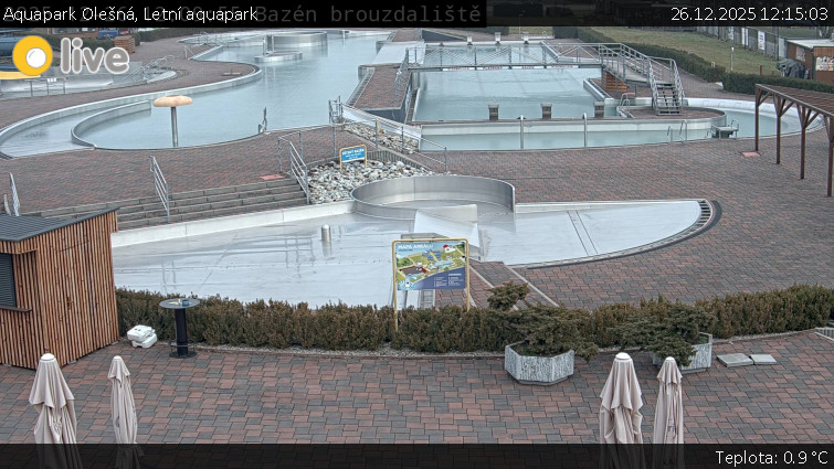 Aquapark Olešná - Letní aquapark - 26.12.2025 v 12:15