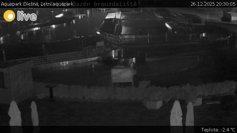 Aquapark Olešná - Letní aquapark - 26.12.2025 v 20:30