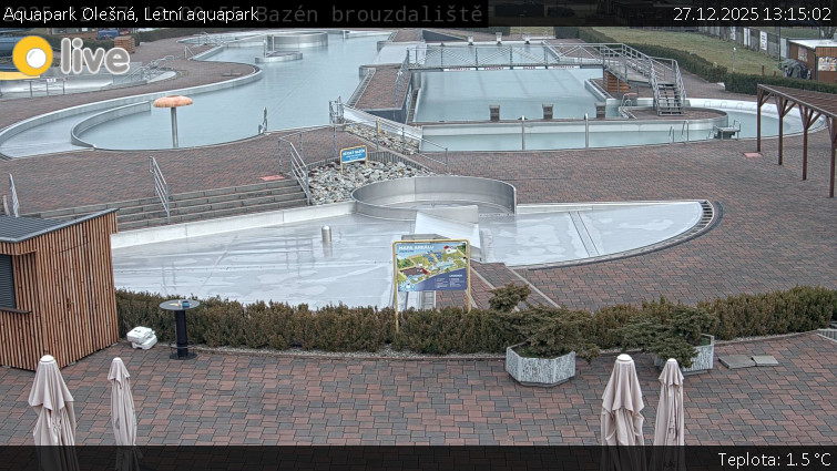 Aquapark Olešná - Letní aquapark - 27.12.2025 v 13:15