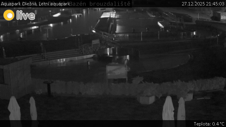 Aquapark Olešná - Letní aquapark - 27.12.2025 v 21:45