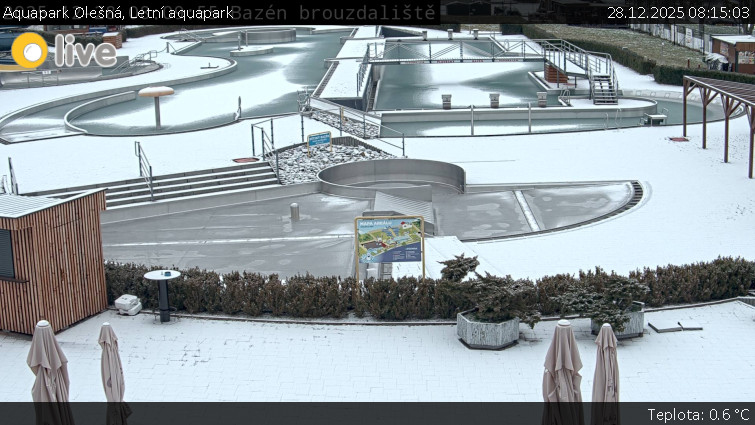 Aquapark Olešná - Letní aquapark - 28.12.2025 v 08:15