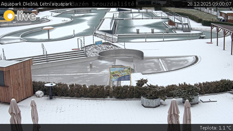 Aquapark Olešná - Letní aquapark - 28.12.2025 v 09:00