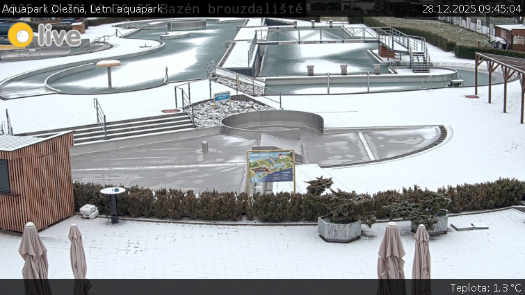 Aquapark Olešná - Letní aquapark - 28.12.2025 v 09:45