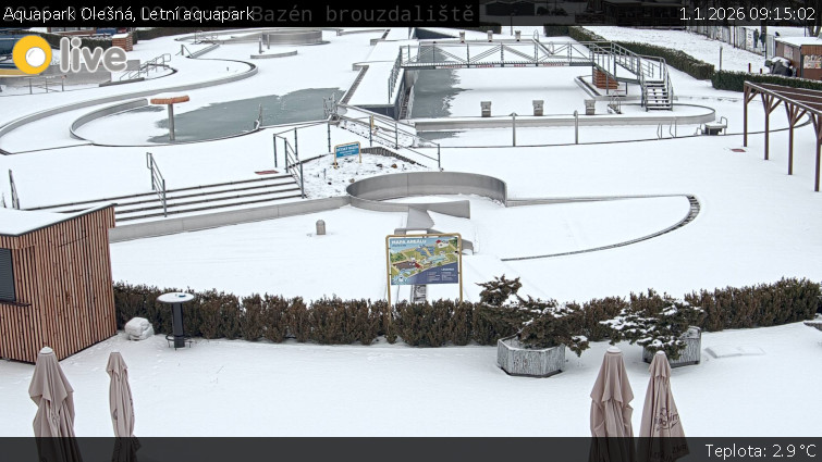 Aquapark Olešná - Letní aquapark - 1.1.2026 v 09:15