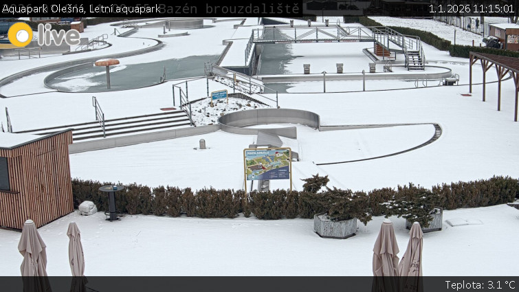 Aquapark Olešná - Letní aquapark - 1.1.2026 v 11:15