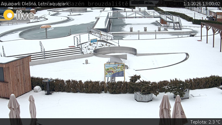 Aquapark Olešná - Letní aquapark - 1.1.2026 v 13:00