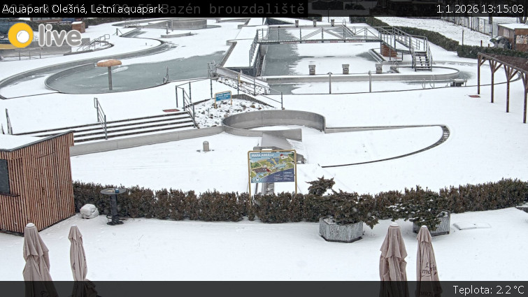 Aquapark Olešná - Letní aquapark - 1.1.2026 v 13:15