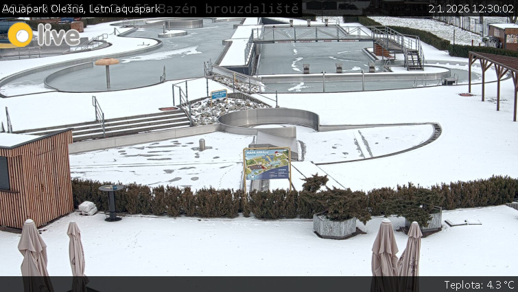 Aquapark Olešná - Letní aquapark - 2.1.2026 v 12:30