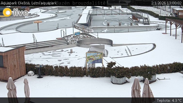 Aquapark Olešná - Letní aquapark - 2.1.2026 v 13:00