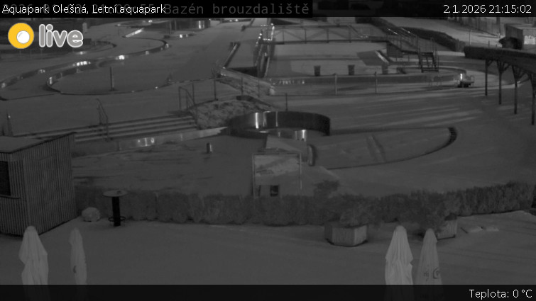 Aquapark Olešná - Letní aquapark - 2.1.2026 v 21:15