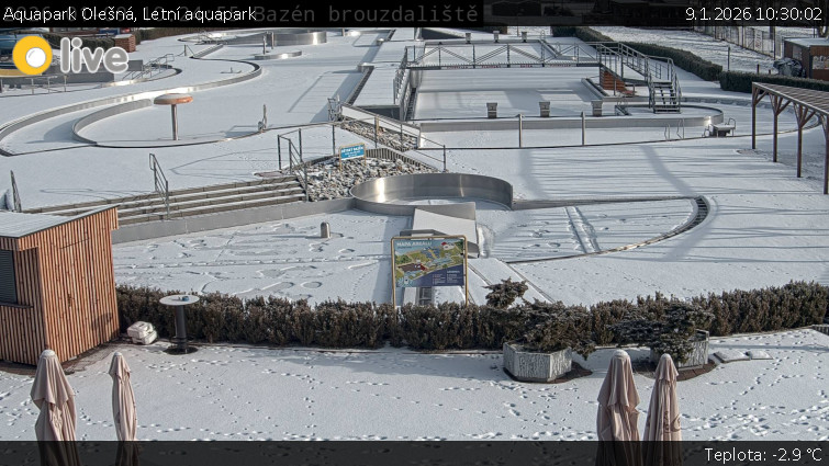 Aquapark Olešná - Letní aquapark - 9.1.2026 v 10:30