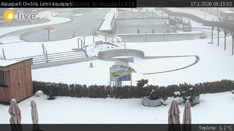 Aquapark Olešná - Letní aquapark - 17.1.2026 v 08:15