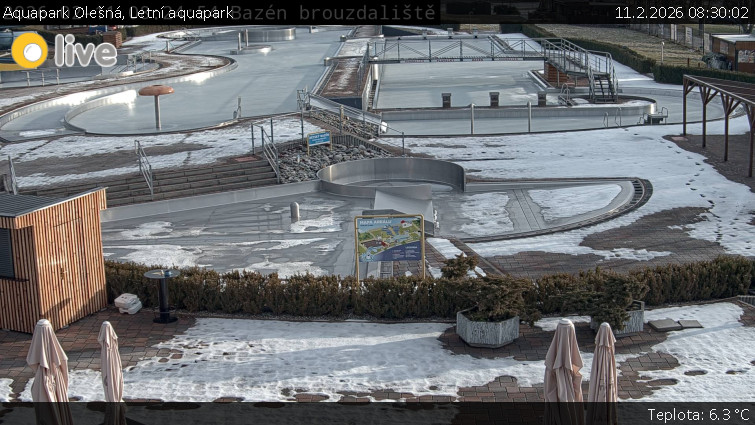 Aquapark Olešná - Letní aquapark - 11.2.2026 v 08:30
