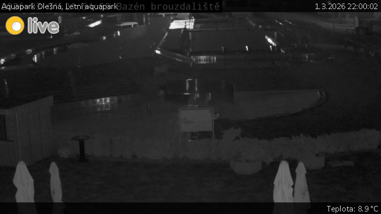 Aquapark Olešná - Letní aquapark - 1.3.2026 v 22:00