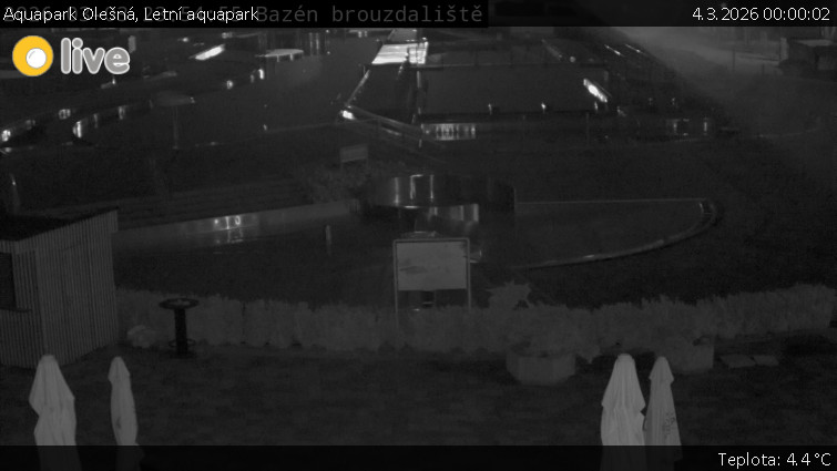 Aquapark Olešná - Letní aquapark - 4.3.2026 v 00:00