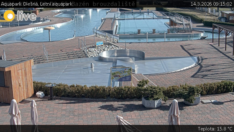 Aquapark Olešná - Letní aquapark - 14.3.2026 v 09:15