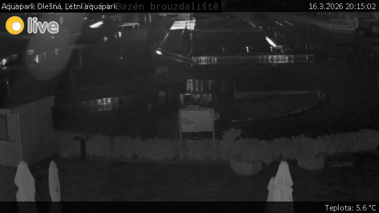 Aquapark Olešná - Letní aquapark - 16.3.2026 v 20:15