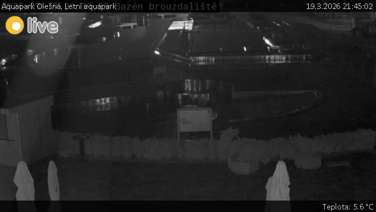 Aquapark Olešná - Letní aquapark - 19.3.2026 v 21:45