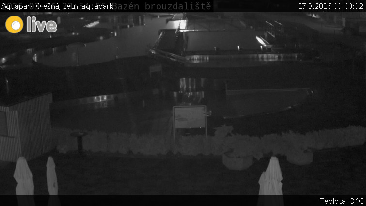 Aquapark Olešná - Letní aquapark - 27.3.2026 v 00:00