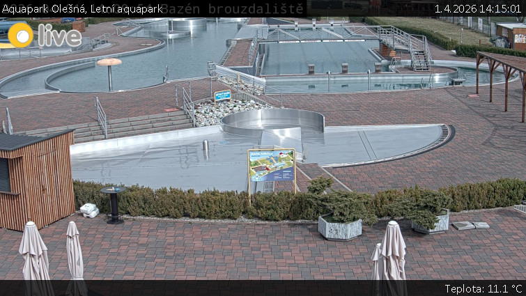 Aquapark Olešná - Letní aquapark - 1.4.2026 v 14:15