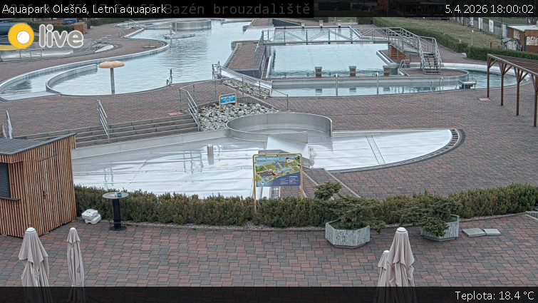 Aquapark Olešná - Letní aquapark - 5.4.2026 v 18:00