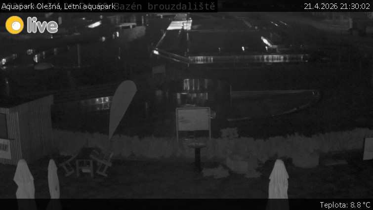 Aquapark Olešná - Letní aquapark - 21.4.2026 v 21:30
