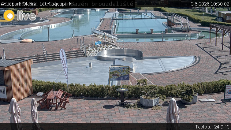 Aquapark Olešná - Letní aquapark - 3.5.2026 v 10:30