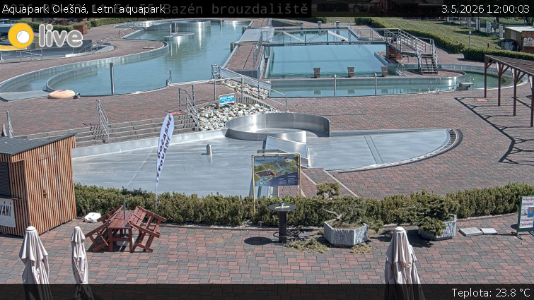 Aquapark Olešná - Letní aquapark - 3.5.2026 v 12:00
