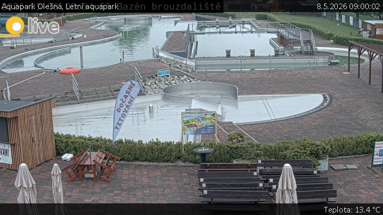 Aquapark Olešná - Letní aquapark - 8.5.2026 v 09:00