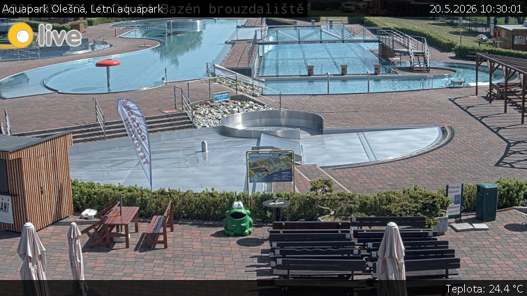 Aquapark Olešná - Letní aquapark - 20.5.2026 v 10:30