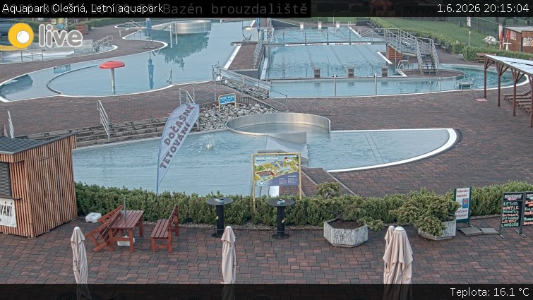 Aquapark Olešná - Letní aquapark - 1.6.2026 v 20:15