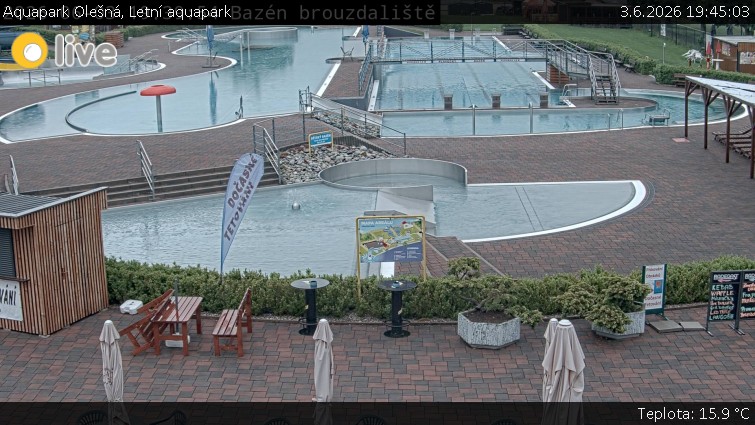 Aquapark Olešná - Letní aquapark - 3.6.2026 v 19:45