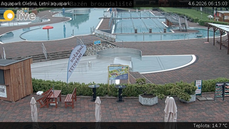 Aquapark Olešná - Letní aquapark - 4.6.2026 v 06:15