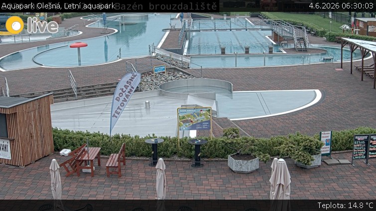 Aquapark Olešná - Letní aquapark - 4.6.2026 v 06:30