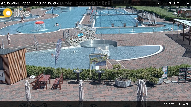Aquapark Olešná - Letní aquapark - 6.6.2026 v 12:15