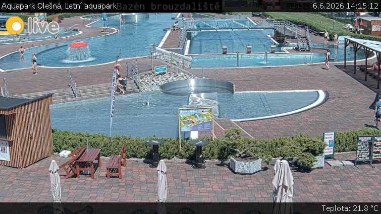 Aquapark Olešná - Letní aquapark - 6.6.2026 v 14:15