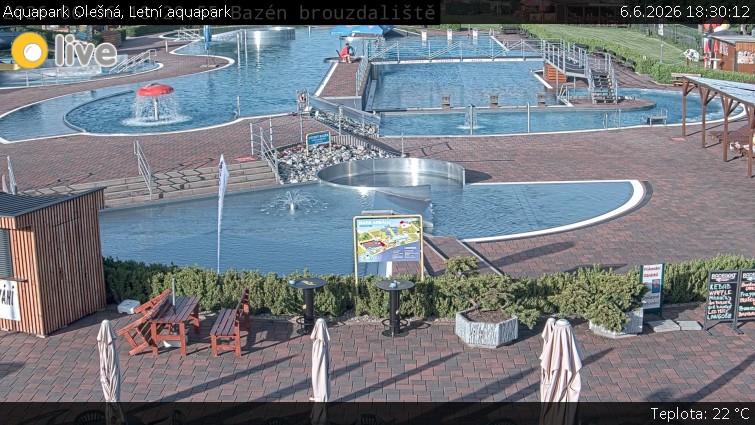 Aquapark Olešná - Letní aquapark - 6.6.2026 v 18:30