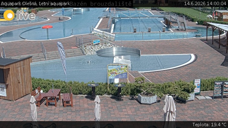 Aquapark Olešná - Letní aquapark - 14.6.2026 v 14:00