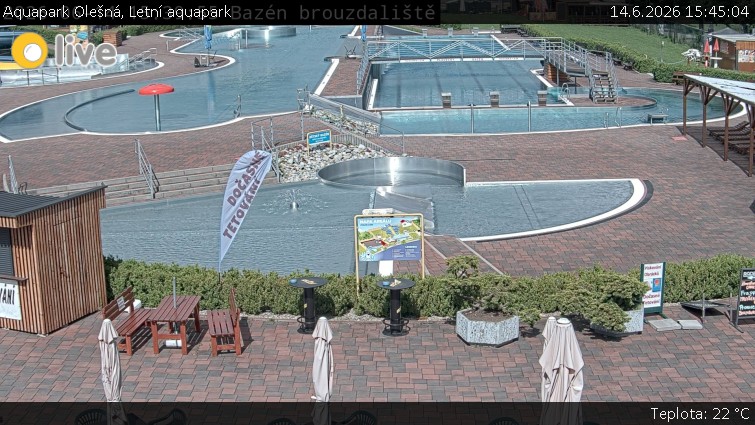 Aquapark Olešná - Letní aquapark - 14.6.2026 v 15:45