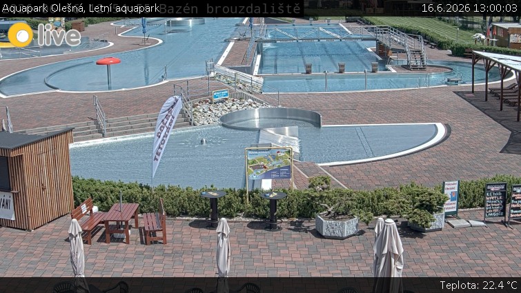 Aquapark Olešná - Letní aquapark - 16.6.2026 v 13:00