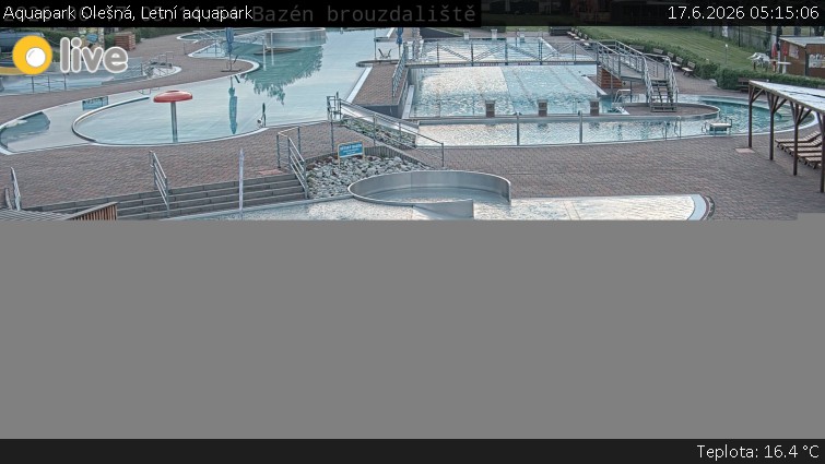 Aquapark Olešná - Letní aquapark - 17.6.2026 v 05:15