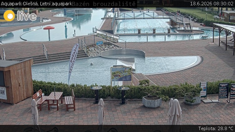 Aquapark Olešná - Letní aquapark - 18.6.2026 v 08:30