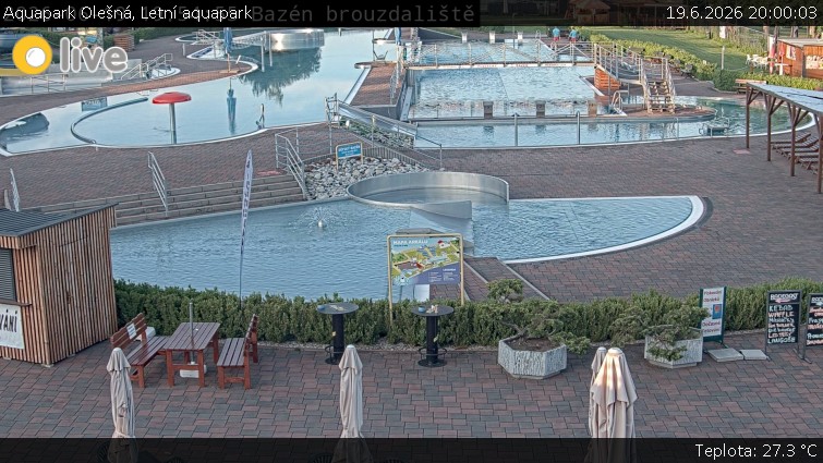Aquapark Olešná - Letní aquapark - 19.6.2026 v 20:00