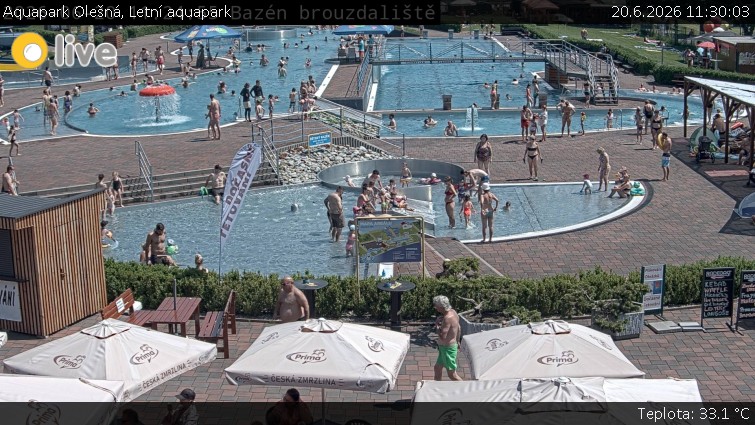 Aquapark Olešná - Letní aquapark - 20.6.2026 v 11:30