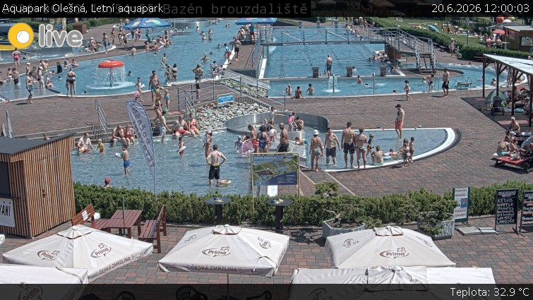 Aquapark Olešná - Letní aquapark - 20.6.2026 v 12:00