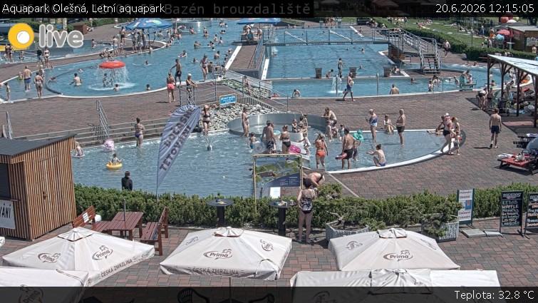 Aquapark Olešná - Letní aquapark - 20.6.2026 v 12:15